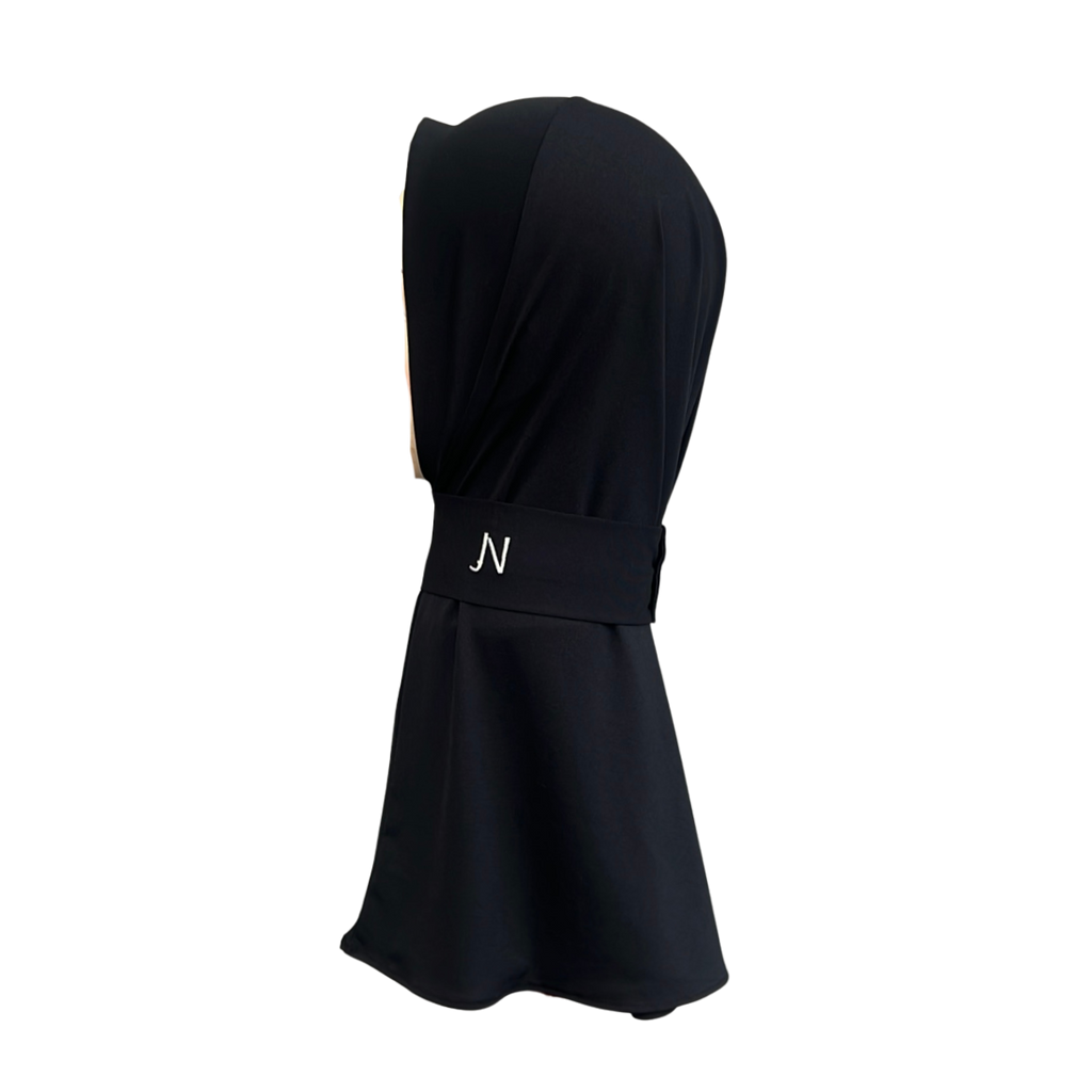 Bonnet noir logo blanc