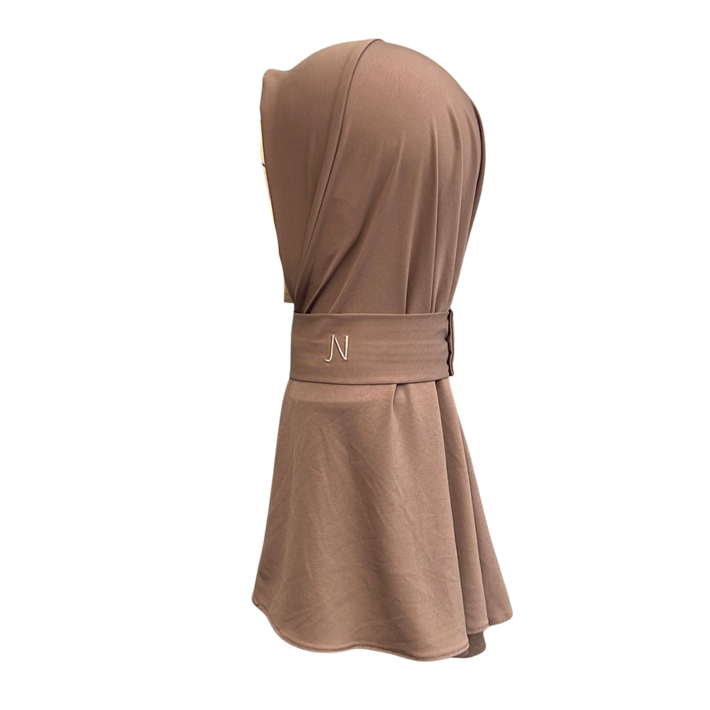 Bonnet taupe logo taupe