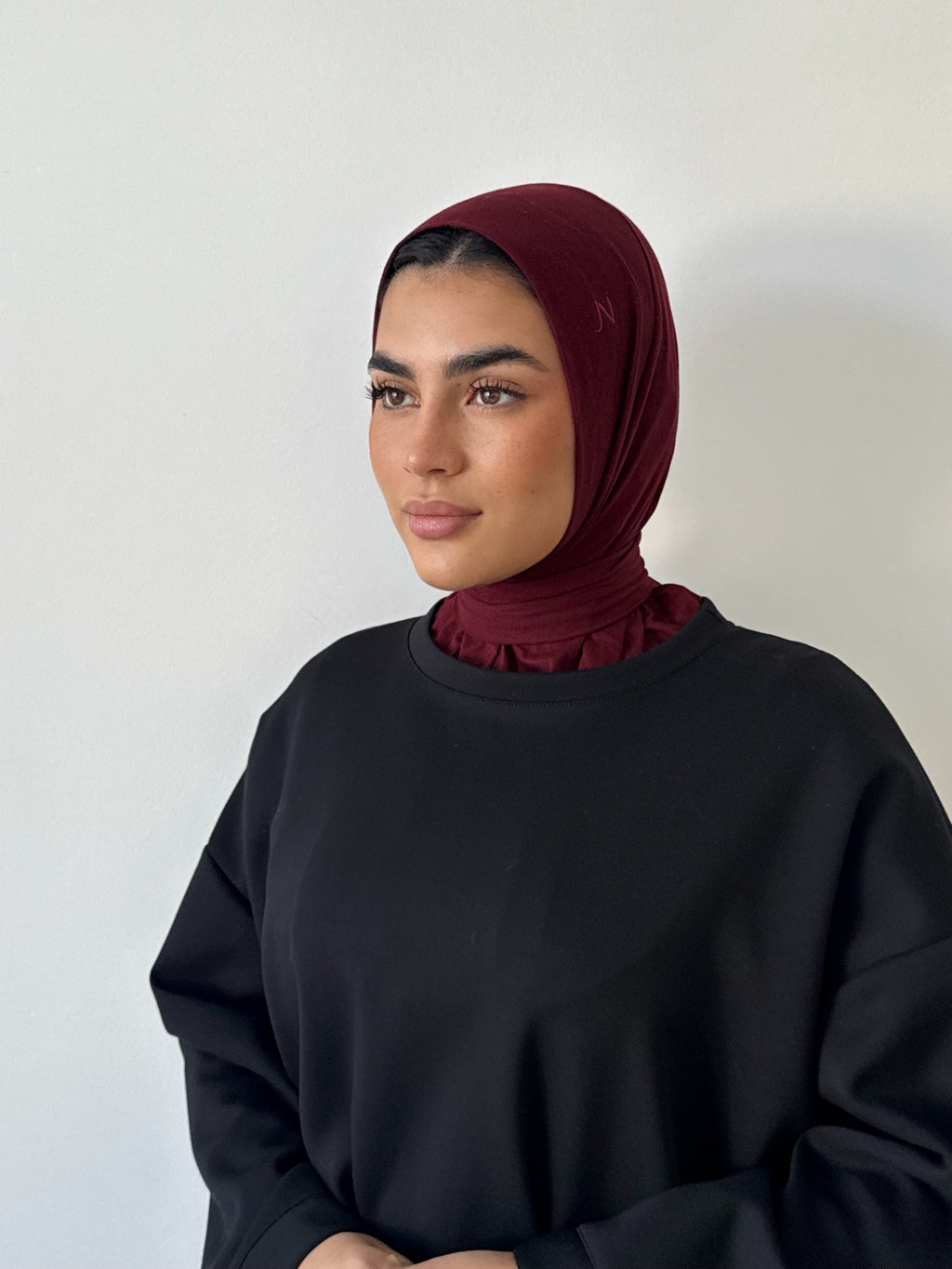 Bonnet bambou II bordeau foncée