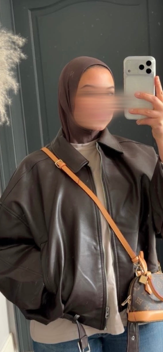 Bonnet bambou II marron